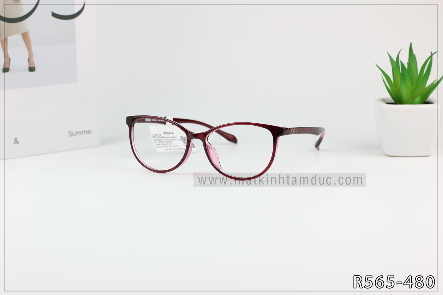 Gọng kính cận SONATA R565 - Ảnh 3