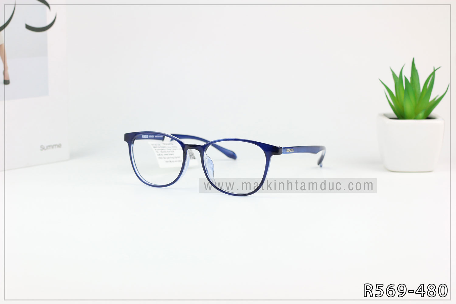 Gọng kính cận SONATA R569 - Ảnh 4