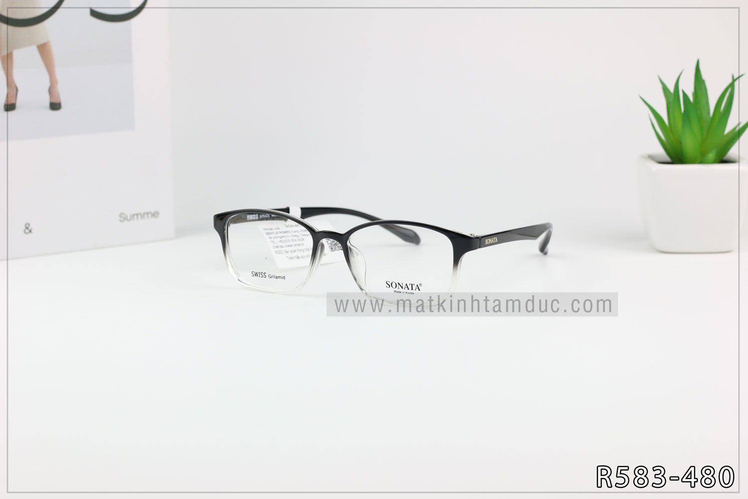 Gọng kính cận SONATA R583 - Ảnh 5
