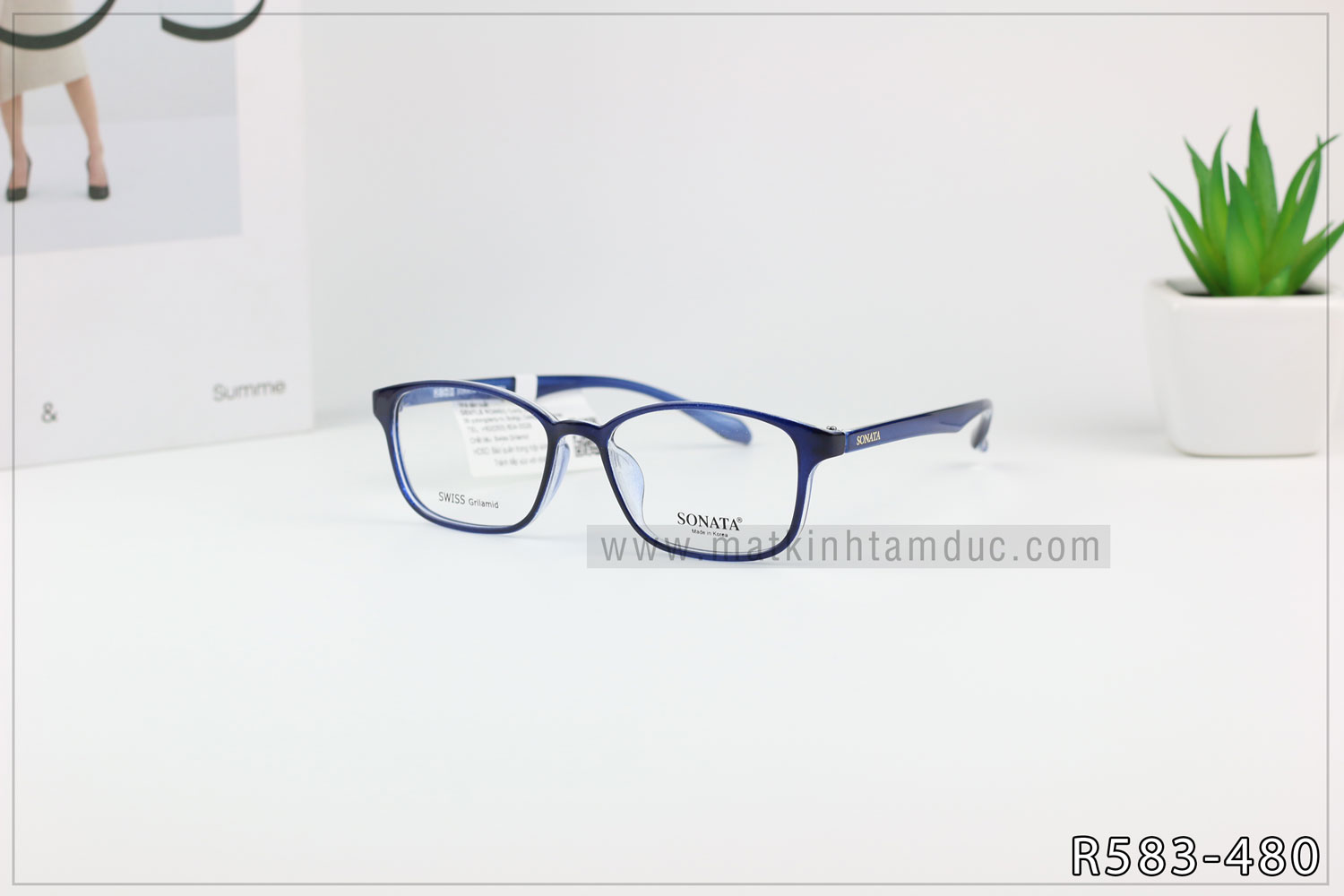 Gọng kính cận SONATA R583 - Ảnh 4