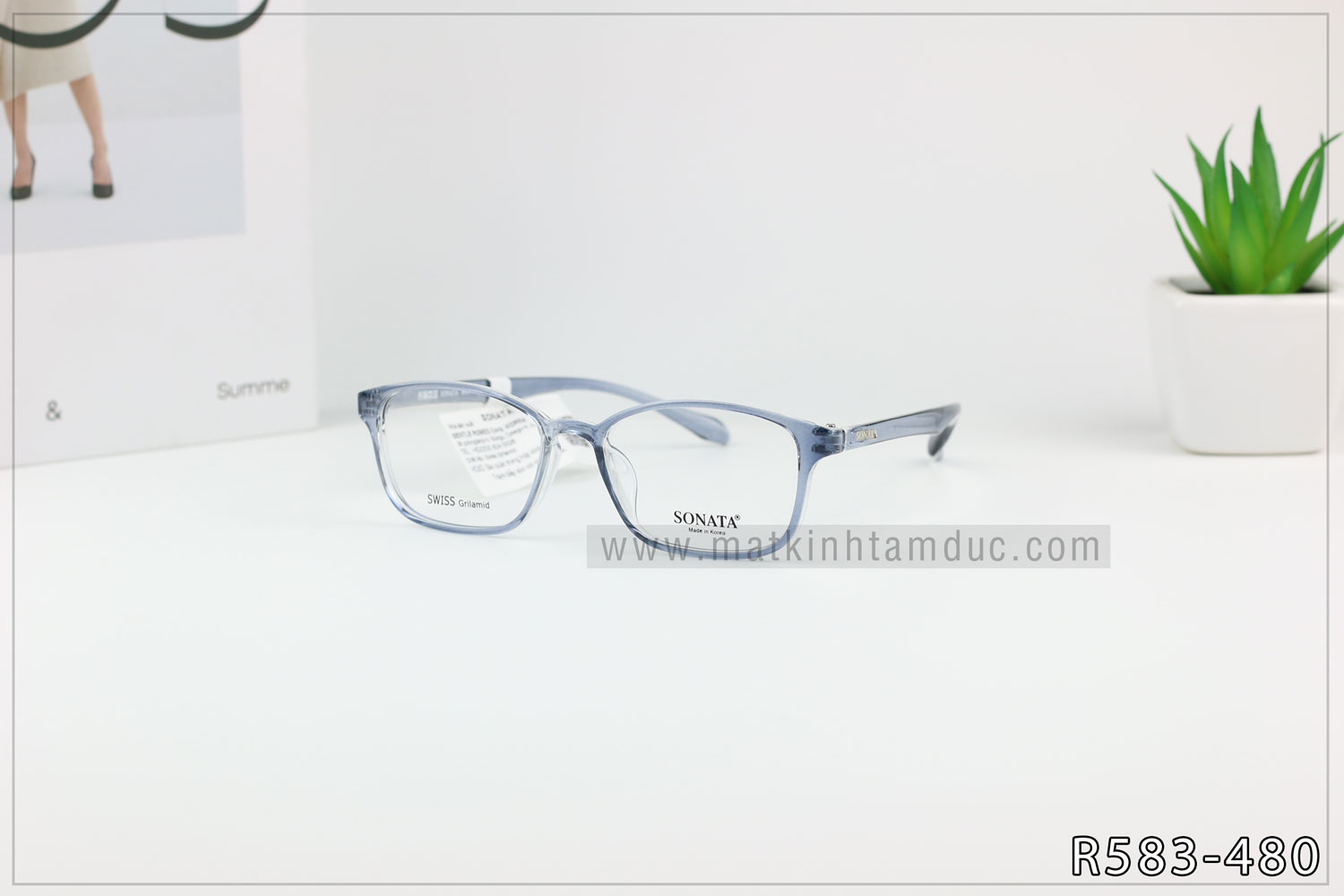 Gọng kính cận SONATA R583 - Ảnh 3