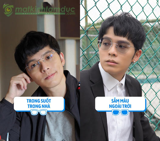 Công dụng tròng kính cận đổi màu