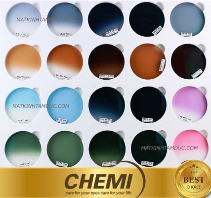 Tròng kính chemi đa dạng chủng loại