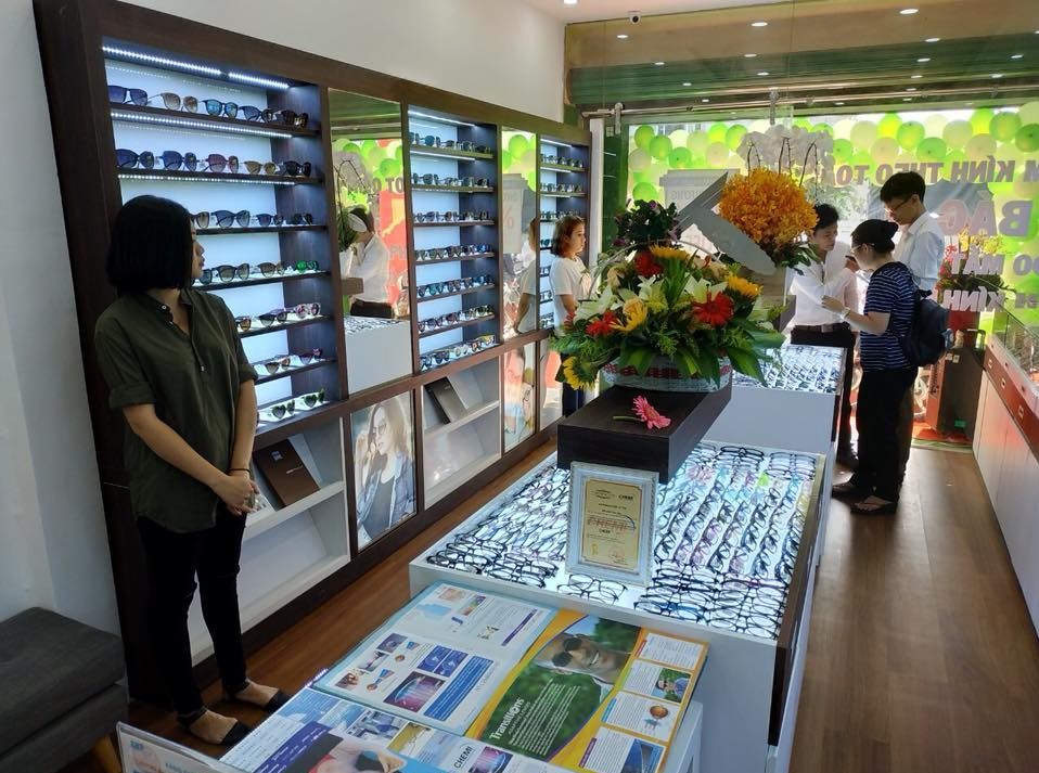 Chi nhánh cửa hàng mắt kính Tâm Đức