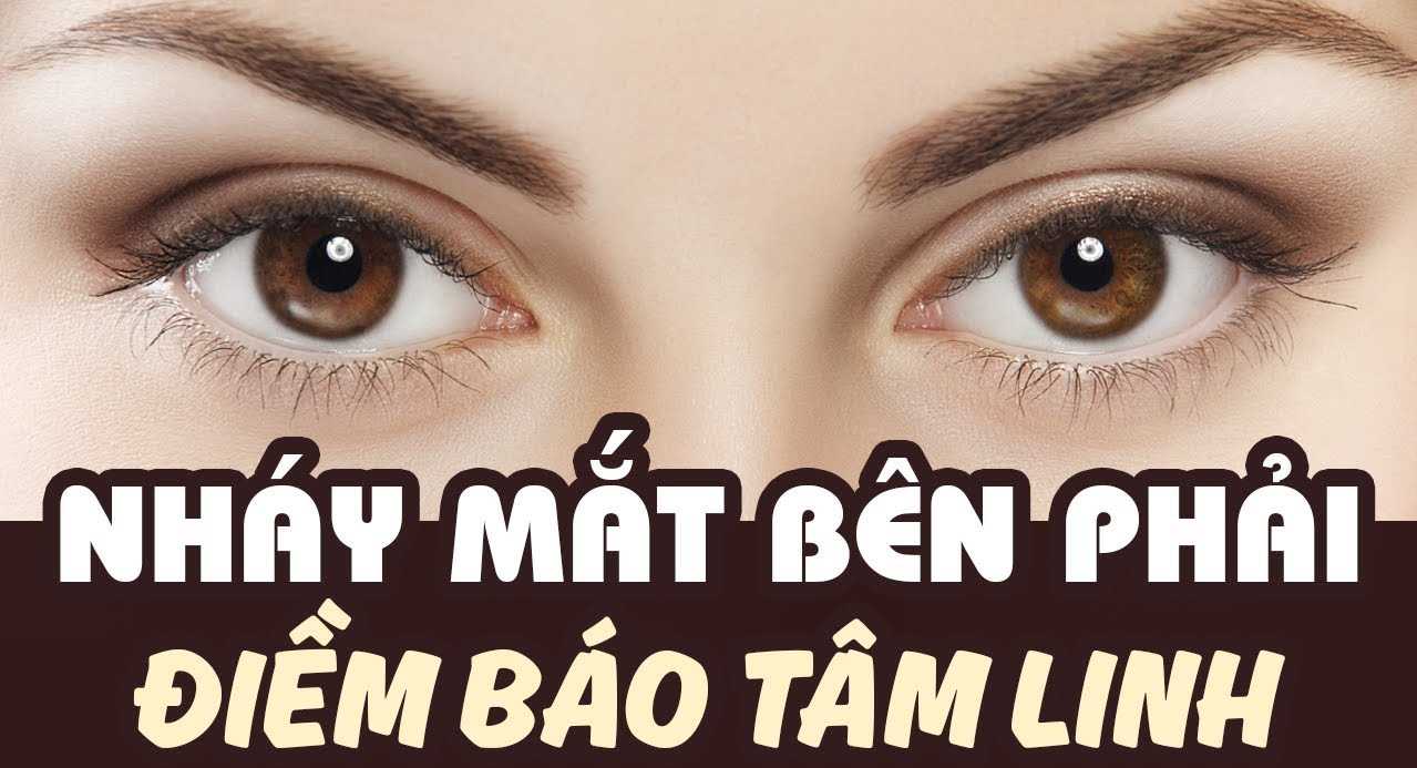 Quan niệm tâm linh về nháy mắt phải