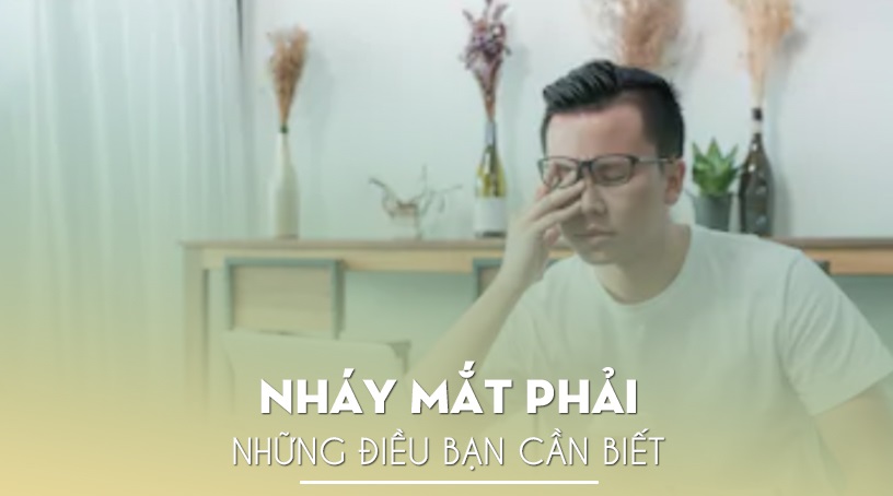 Nháy mắt phải liên tục có phải dấu hiệu bệnh về mắt