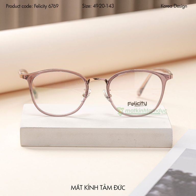 Gọng kính FELICITY 6769 - Ảnh 1