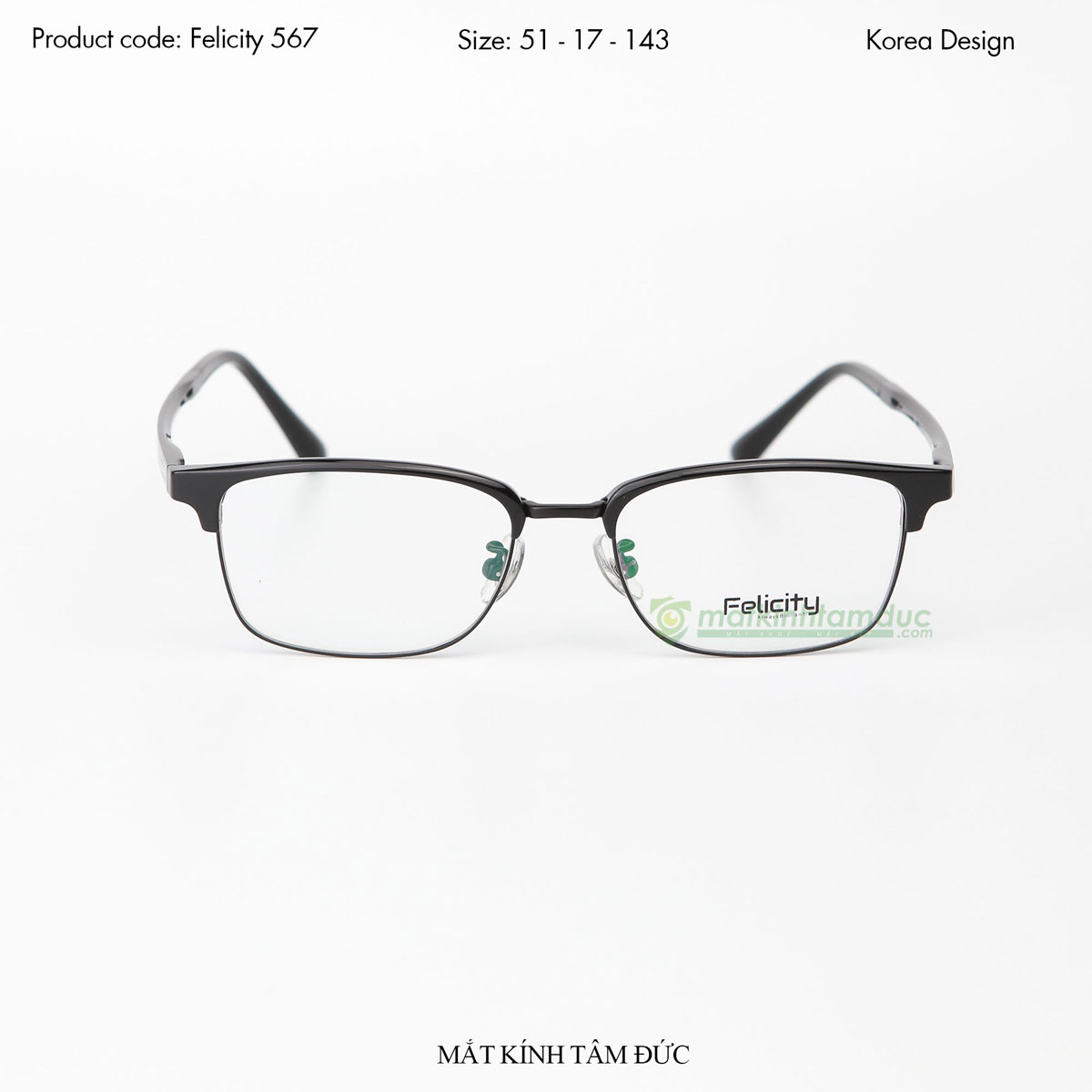 Gọng kính FELICITY 567 - Ảnh 1