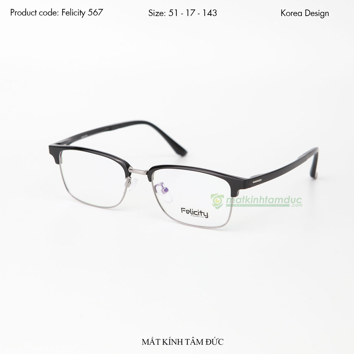 Gọng kính FELICITY 567 - Ảnh 4