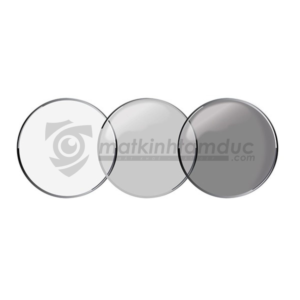 Tròng kính đổi màu Elements Blue UV Cut Photo Grey - Ảnh 9