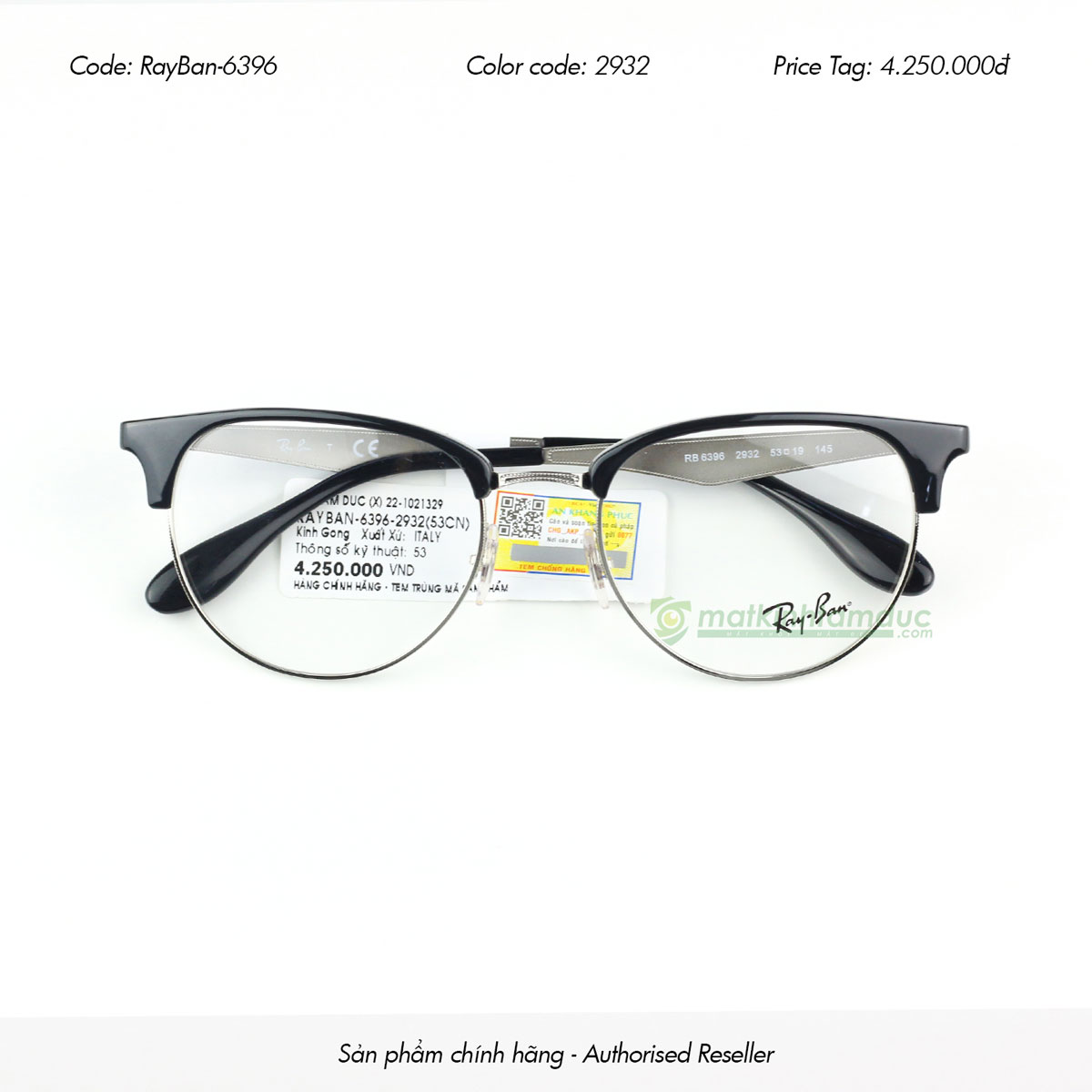 Gọng kính RayBan 6396 - Ảnh 2