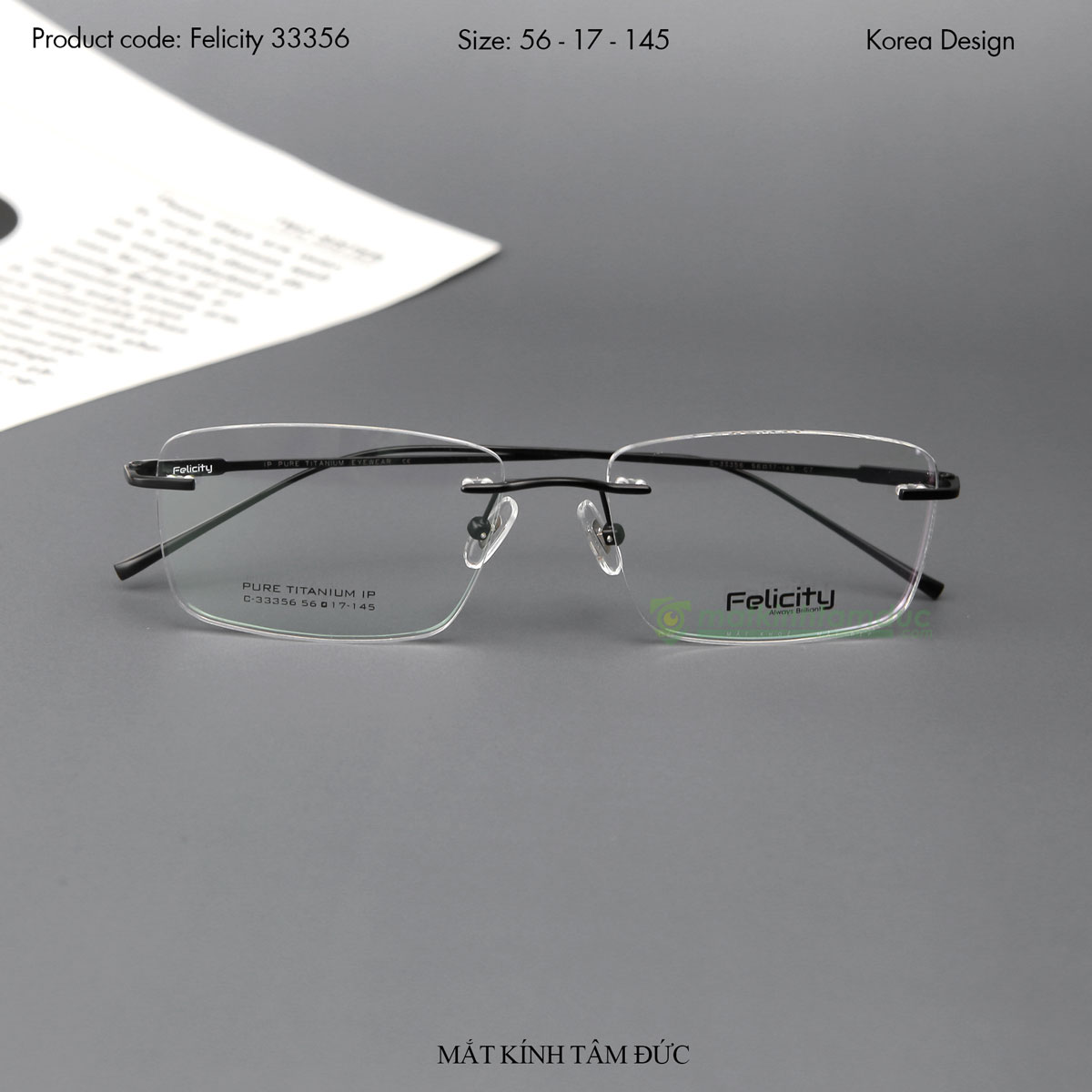 Gọng kính FELICITY FE33356 - Ảnh 1