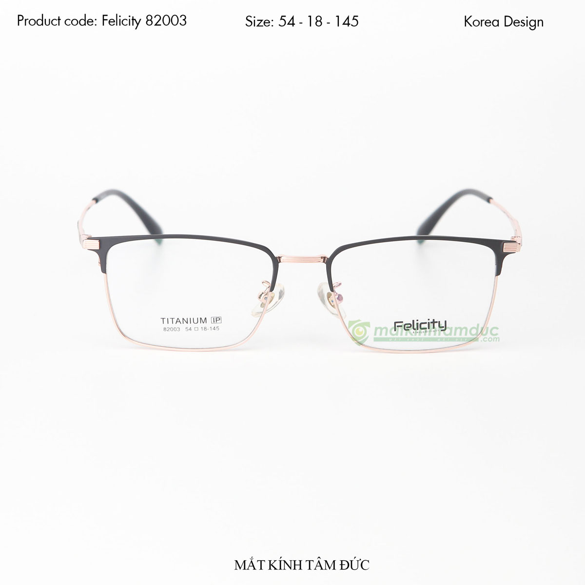 Gọng kính FELICITY FE82003 - Ảnh 1