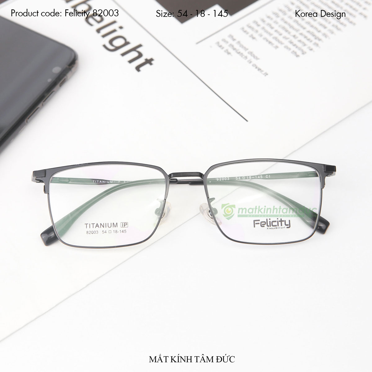 Gọng kính FELICITY FE82003 - Ảnh 7