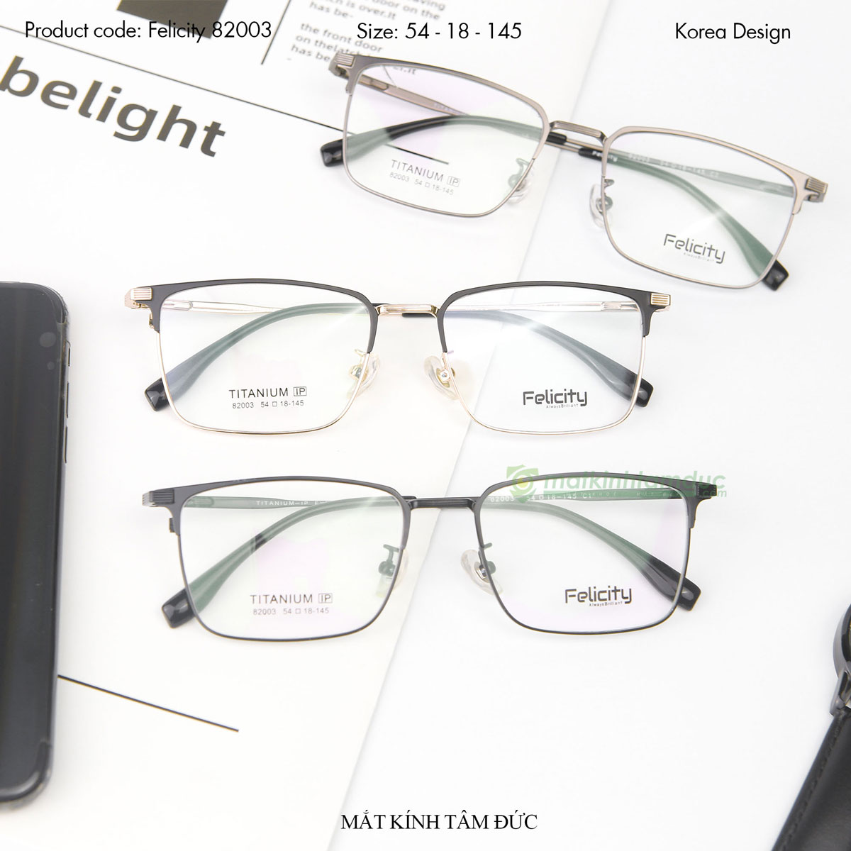 Gọng kính FELICITY FE82003 - Ảnh 8