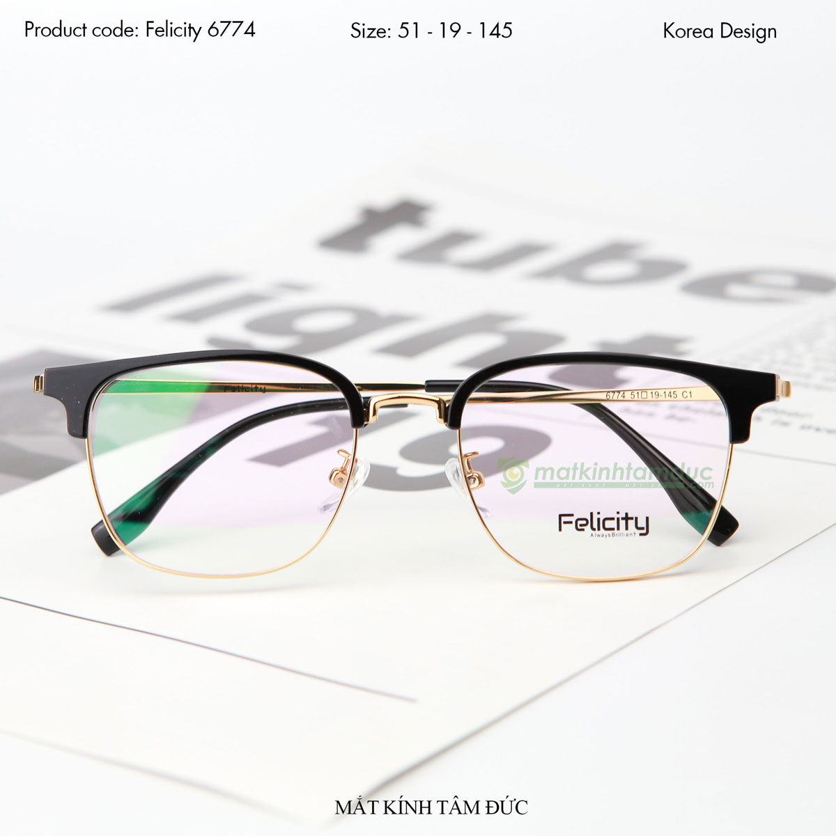 Gọng kính FELICITY FE6774 - Ảnh 7