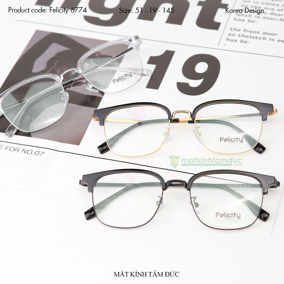 Gọng kính FELICITY FE6774 - Ảnh 8