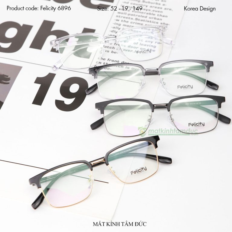 Gọng kính FELICITY FE6896 - Ảnh 8