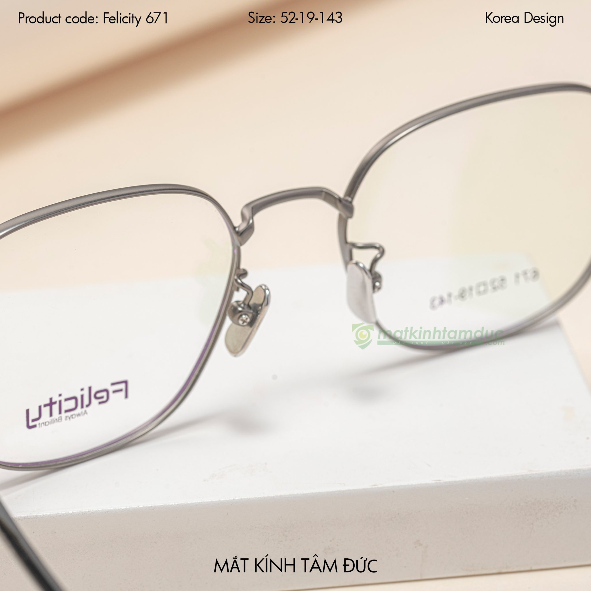 Gọng kính FELICITY FE671 - Ảnh 4