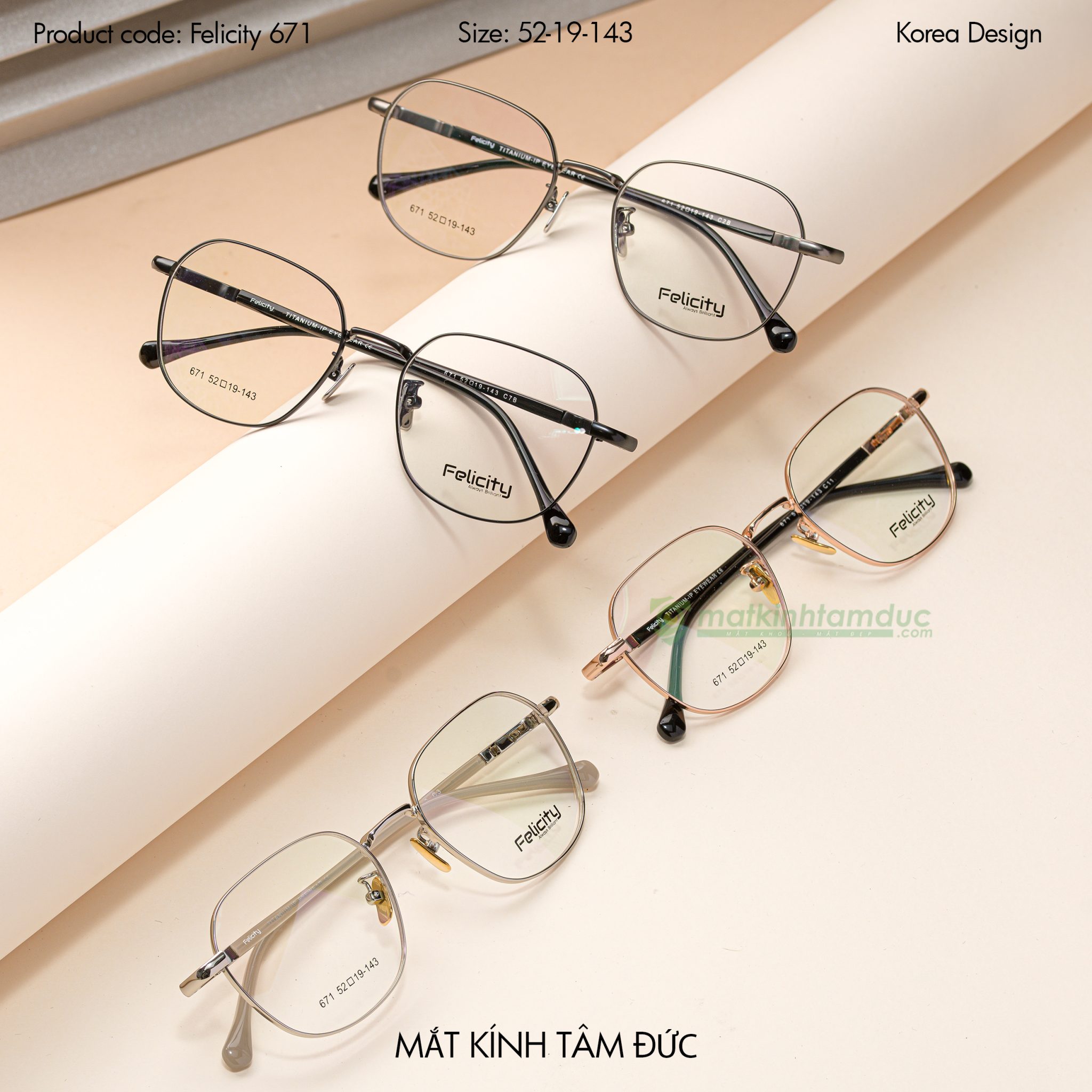 Gọng kính FELICITY FE671 - Ảnh 8