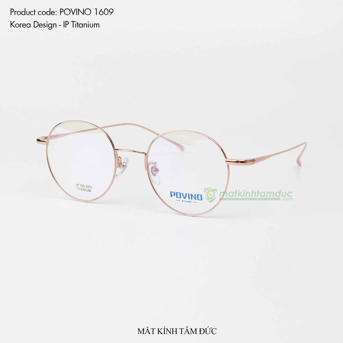 Gọng kính POVINO 1609 - Ảnh 5