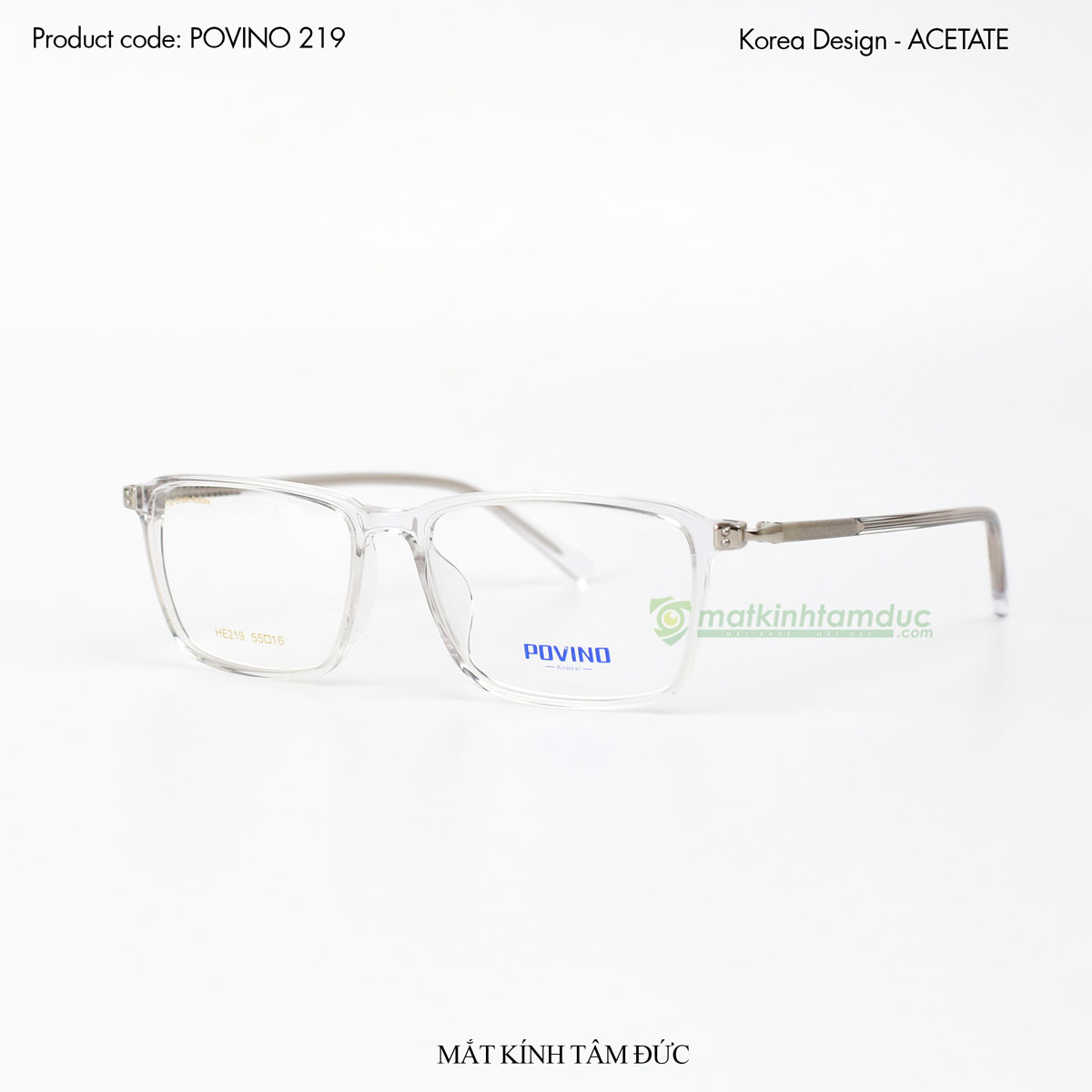 Gọng kính POVINO 219 - Ảnh 5