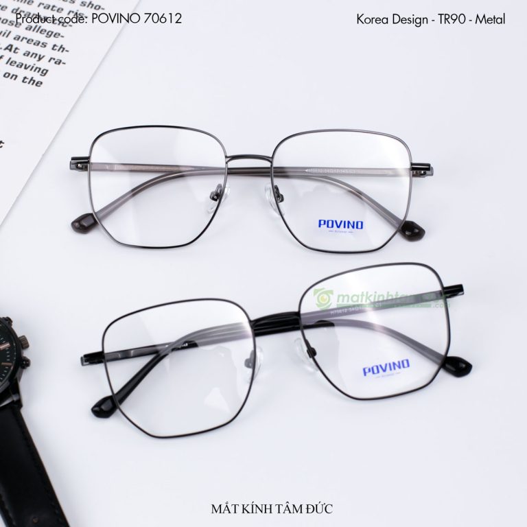 Gọng kính POVINO 70612 - Ảnh 5
