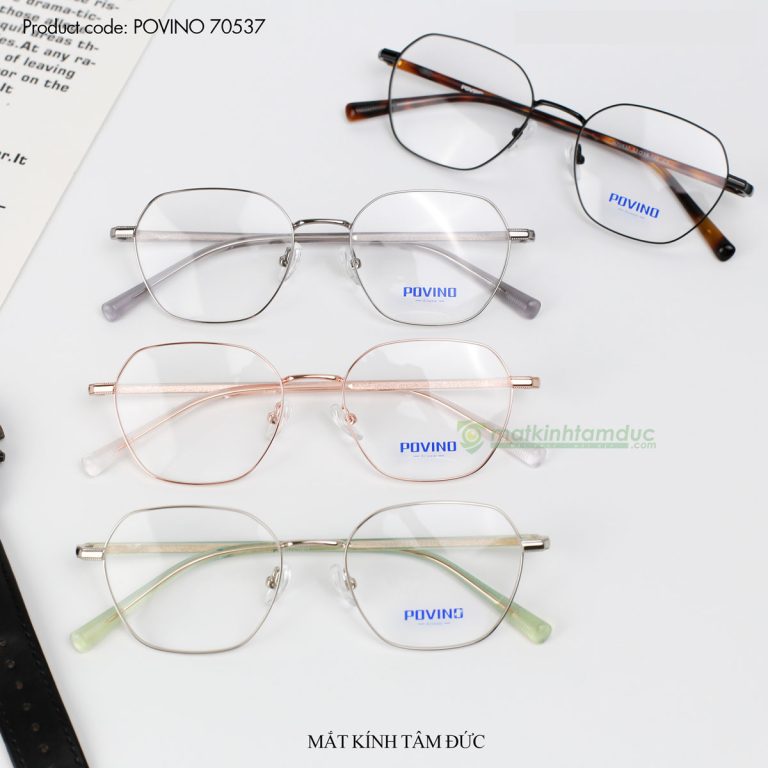 Gọng kính POVINO 70537 - Ảnh 8