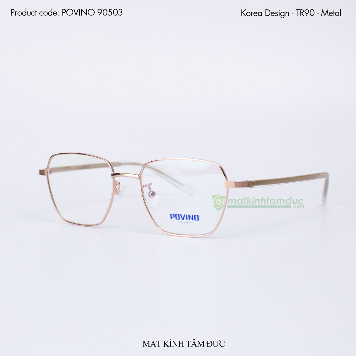Gọng kính POVINO PO90503 - Ảnh 4