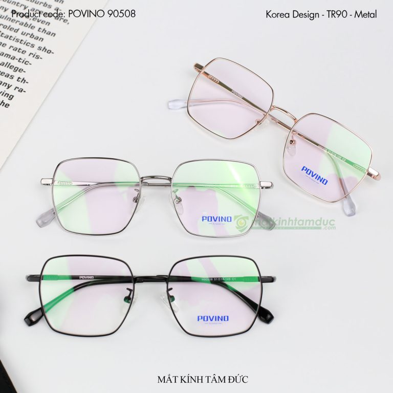 Gọng kính POVINO PO90508 - Ảnh 8