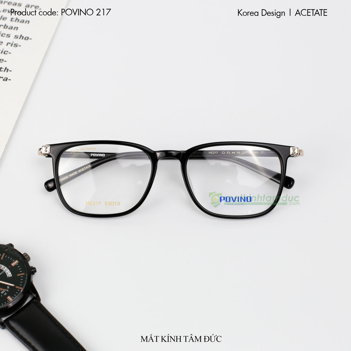 Gọng kính POVINO 217 - Ảnh 7