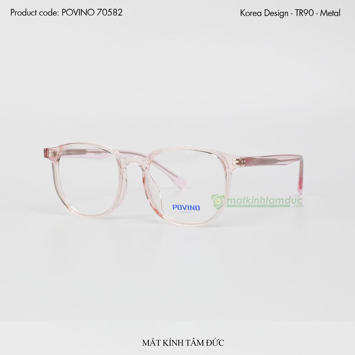 Gọng kính POVINO 70582 - Ảnh 4