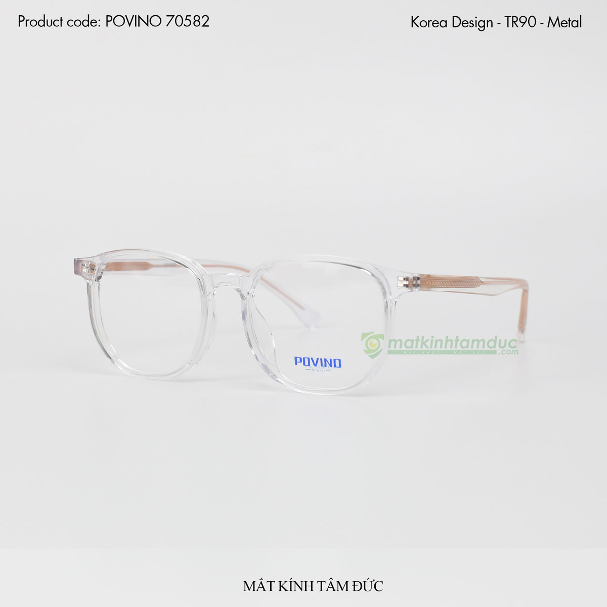 Gọng kính POVINO 70582 - Ảnh 5