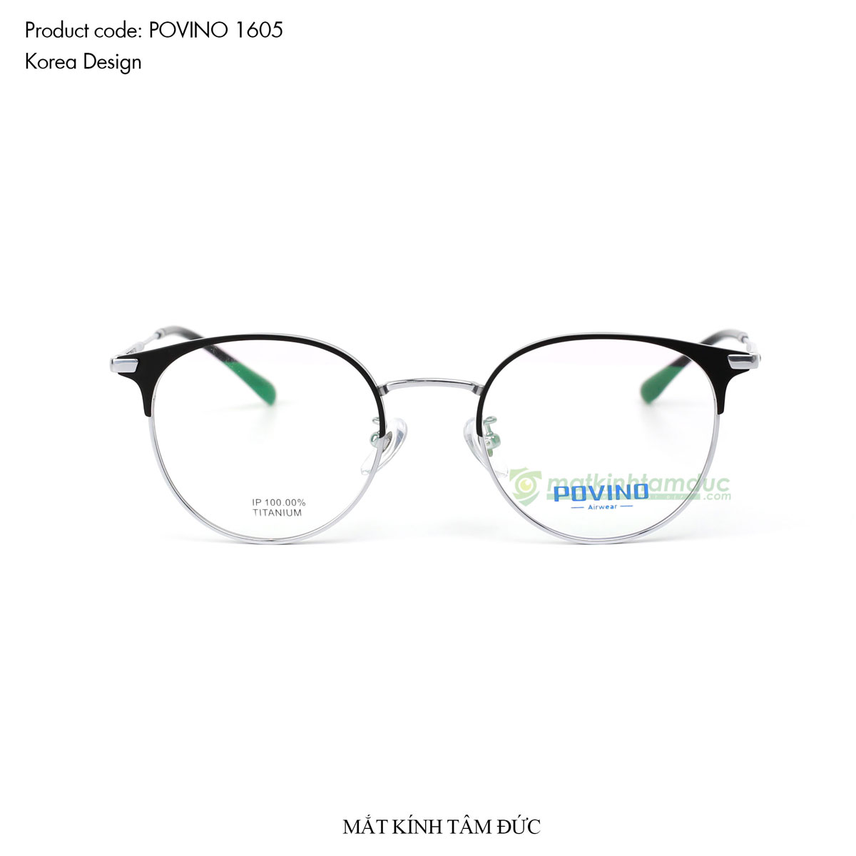 Gọng kính POVINO 1605 - Ảnh 1