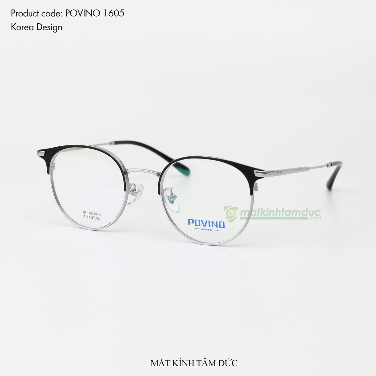 Gọng kính POVINO 1605 - Ảnh 2
