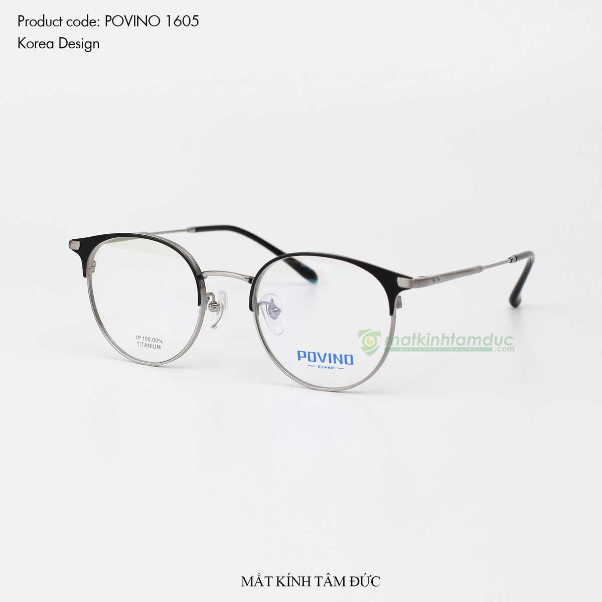 Gọng kính POVINO 1605 - Ảnh 4