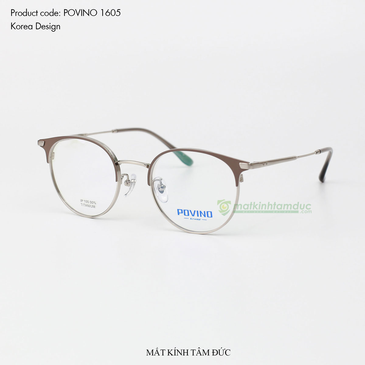 Gọng kính POVINO 1605 - Ảnh 5
