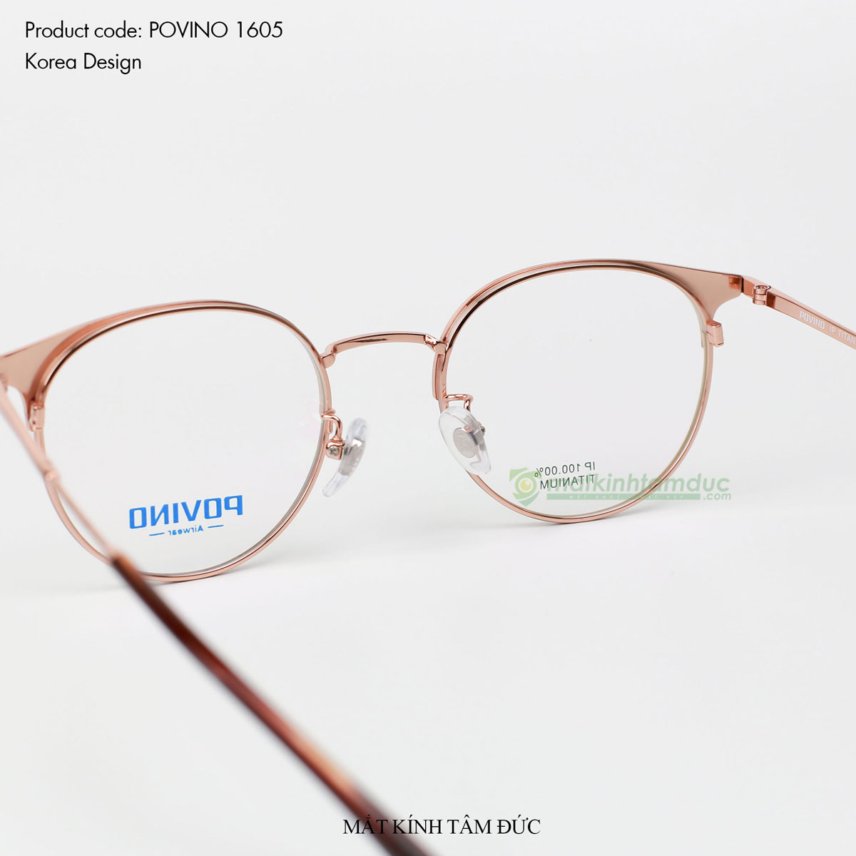 Gọng kính POVINO 1605 - Ảnh 7