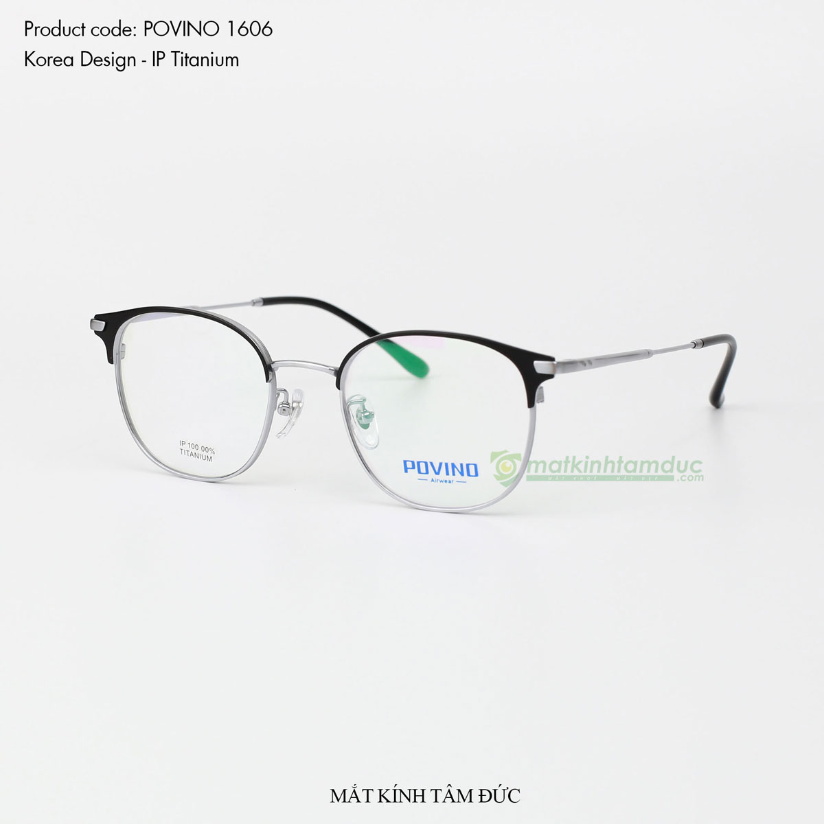 Gọng kính POVINO 1606 - Ảnh 2