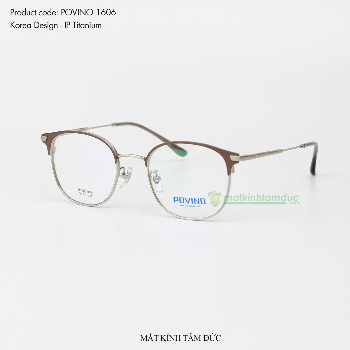 Gọng kính POVINO 1606 - Ảnh 4