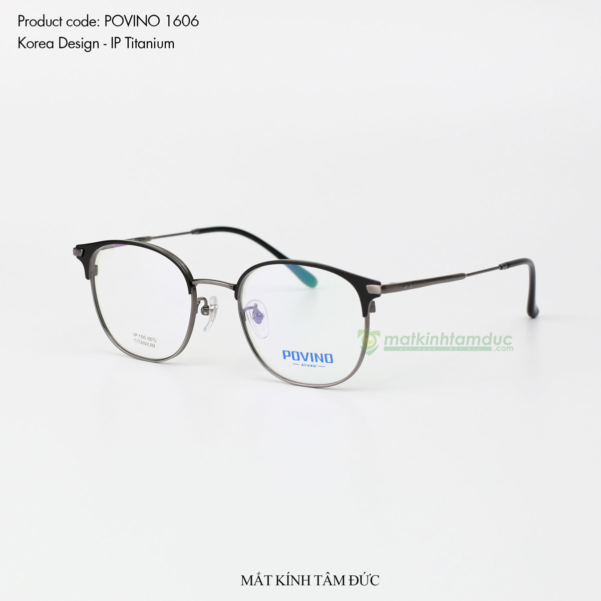Gọng kính POVINO 1606 - Ảnh 5