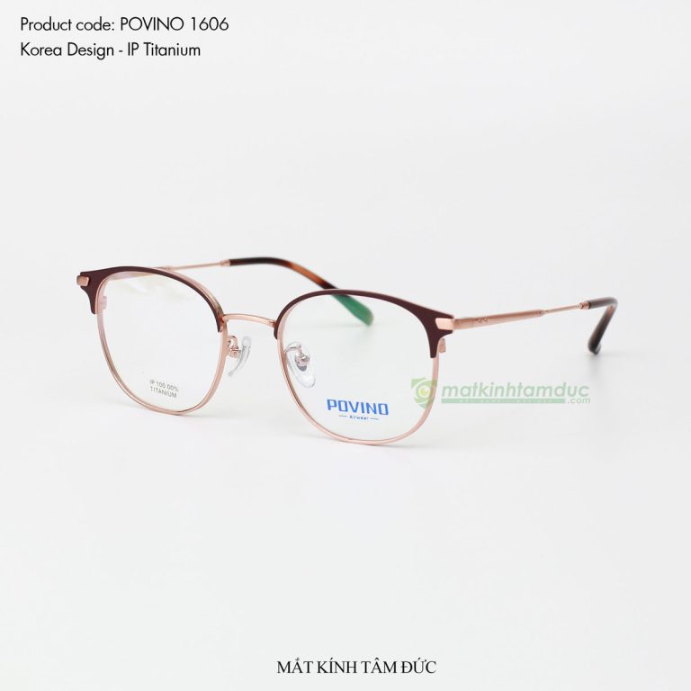 Gọng kính POVINO 1606 - Ảnh 6