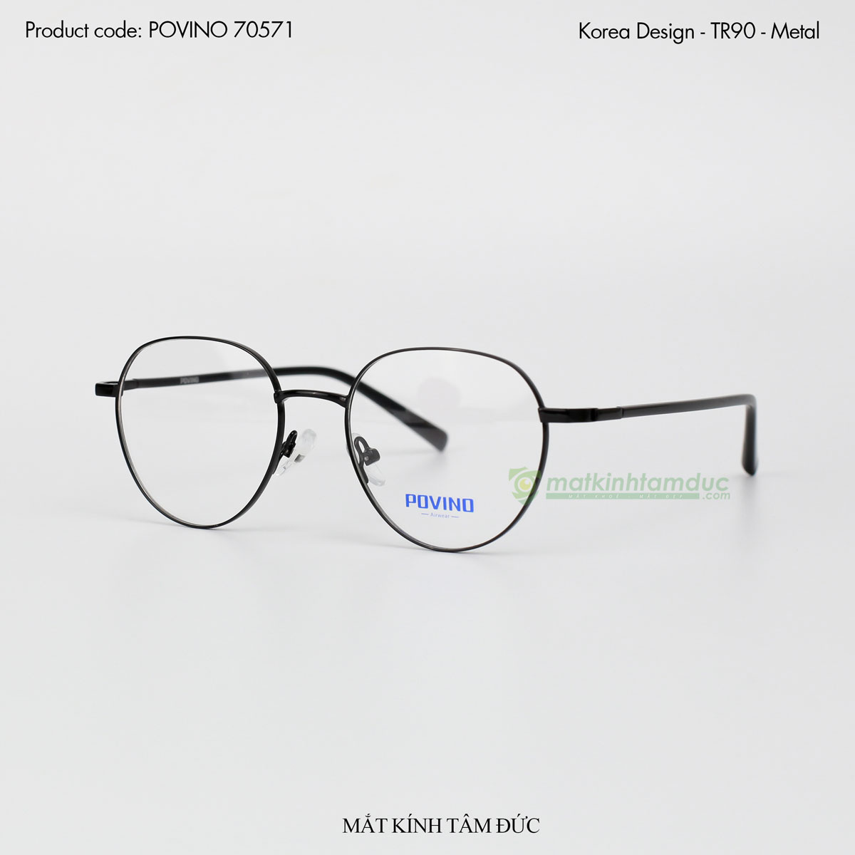 Gọng kính POVINO 70571 - Ảnh 3