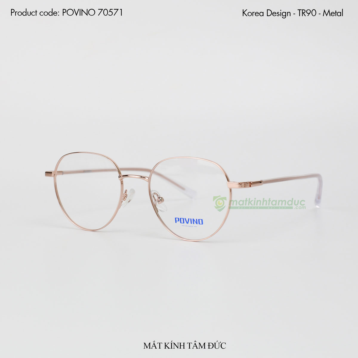 Gọng kính POVINO 70571 - Ảnh 5