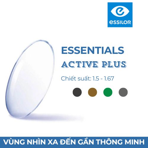 Kính đa tròng Essilor Essentials Active Plus