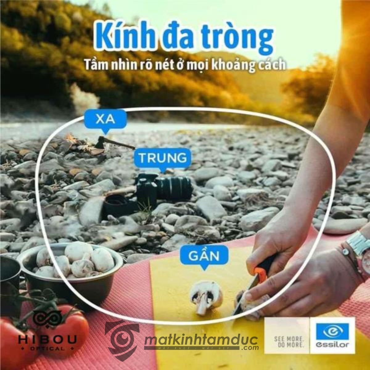 Tròng kính đa tròng Essilor Smart-Lens RX (Đặt đánh) - Ảnh 7