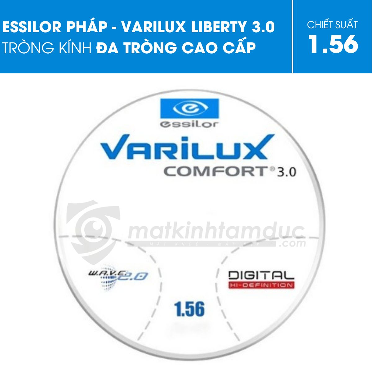 Kính đa tròng Varilux Liberty 3.0 Crizal Rock - Ảnh 10