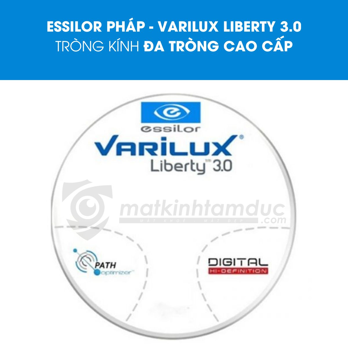 Kính đa tròng Varilux Liberty 3.0 Crizal Rock - Ảnh 8