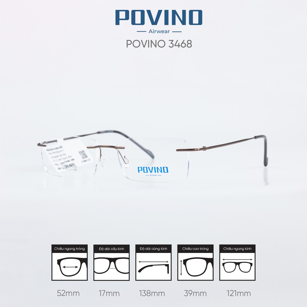 Gọng kính POVINO ST3468 - Ảnh 11