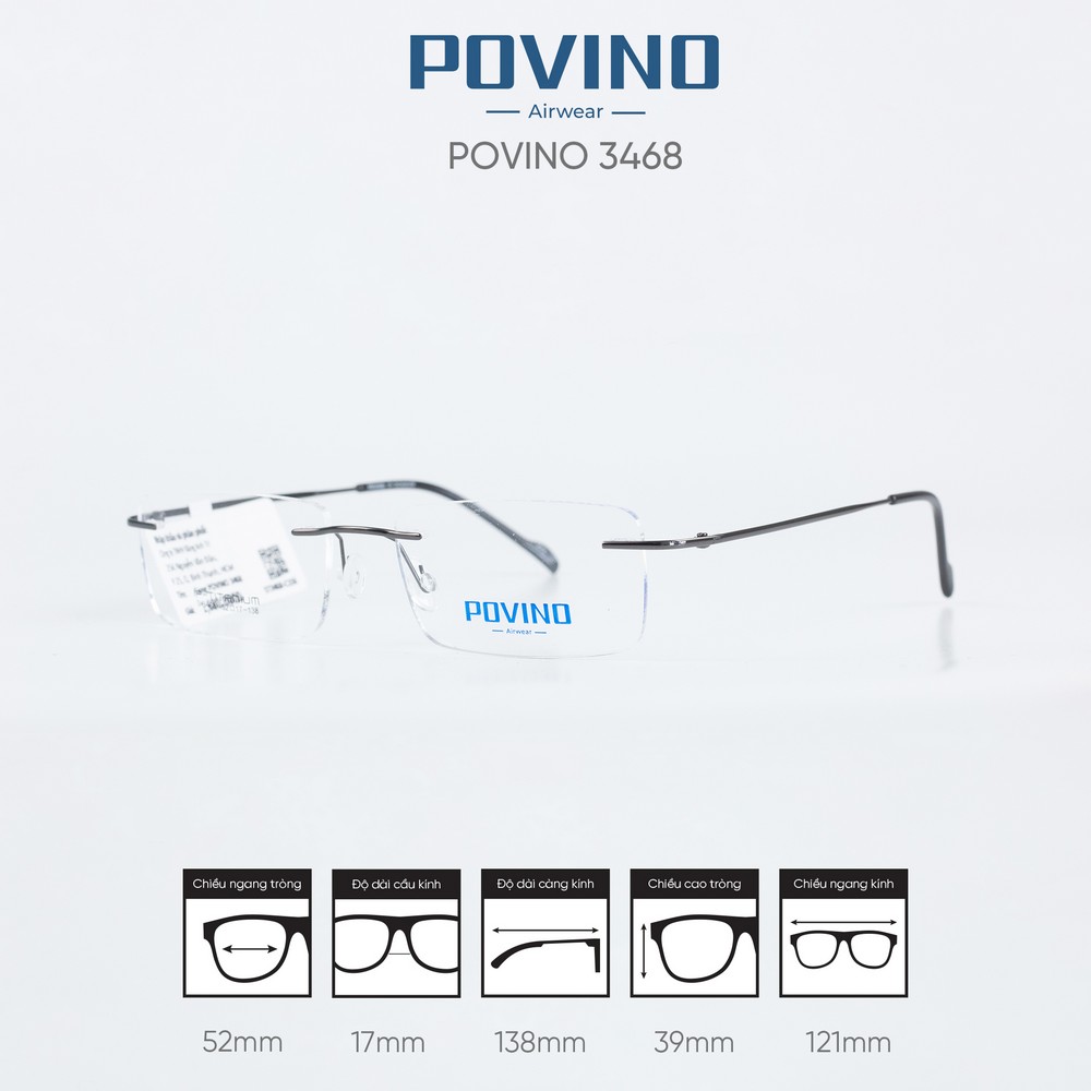 Gọng kính POVINO ST3468 - Ảnh 12